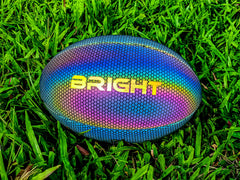 BRIGHT leuchtender Rugbyball