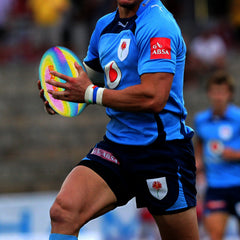 BRIGHT leuchtender Rugbyball