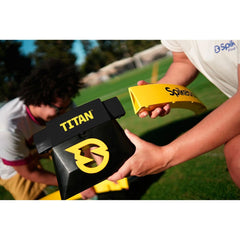 Spikeball TITAN Set – Profi Spikeball Set mit Atlas Ball (18 % größer) für Turniere & Wettkämpfe