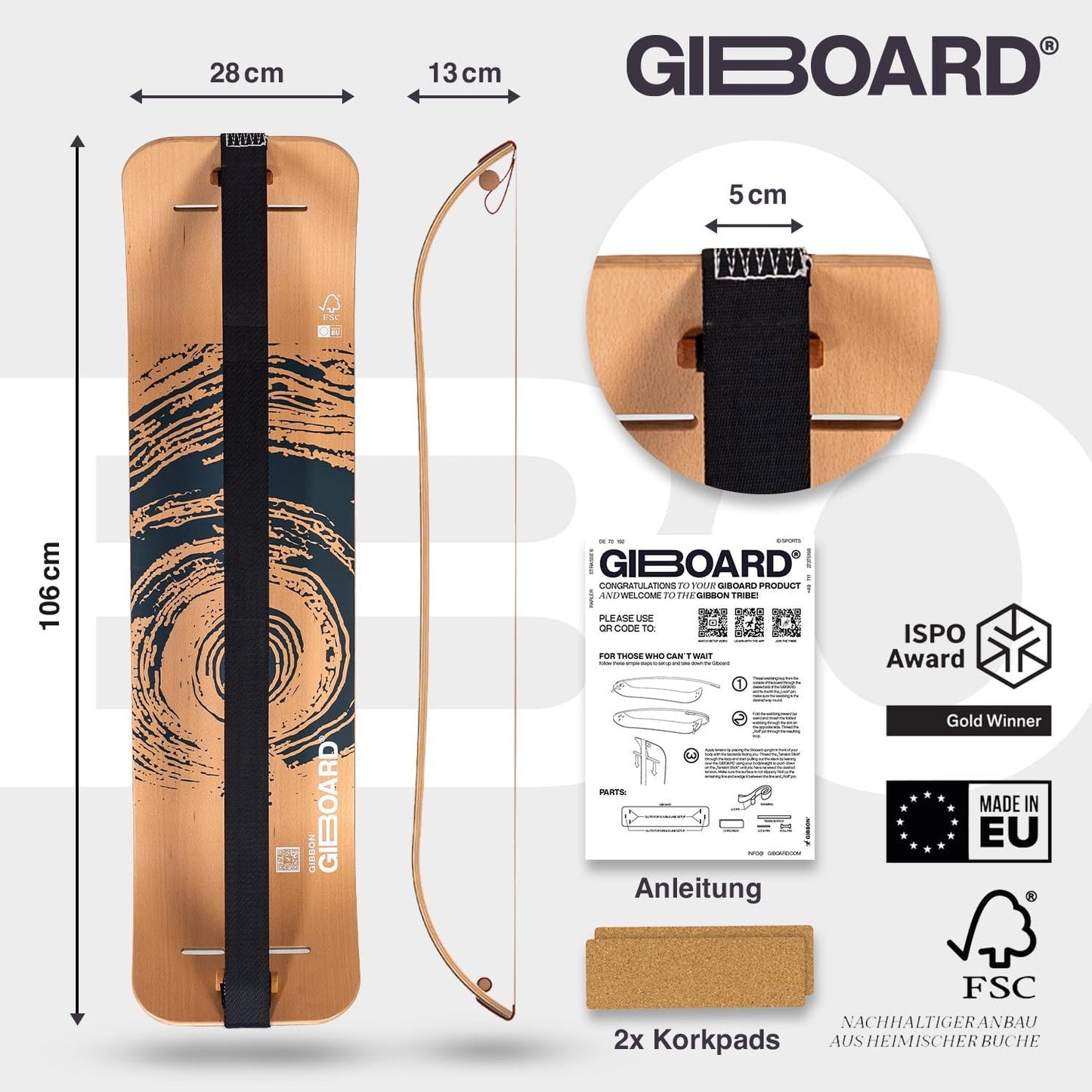 GIBOARD SET - ZEN BLUE
