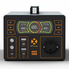 APstorage LAKE1000 tragbare Powerstation