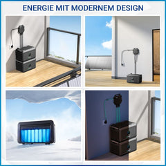 Growatt NOAH 2000 2kWh - Speicher für Balkonkraftwerk - 0% MWST (ANGEBOT GEMÄSS§12 ABS.3 USTG)