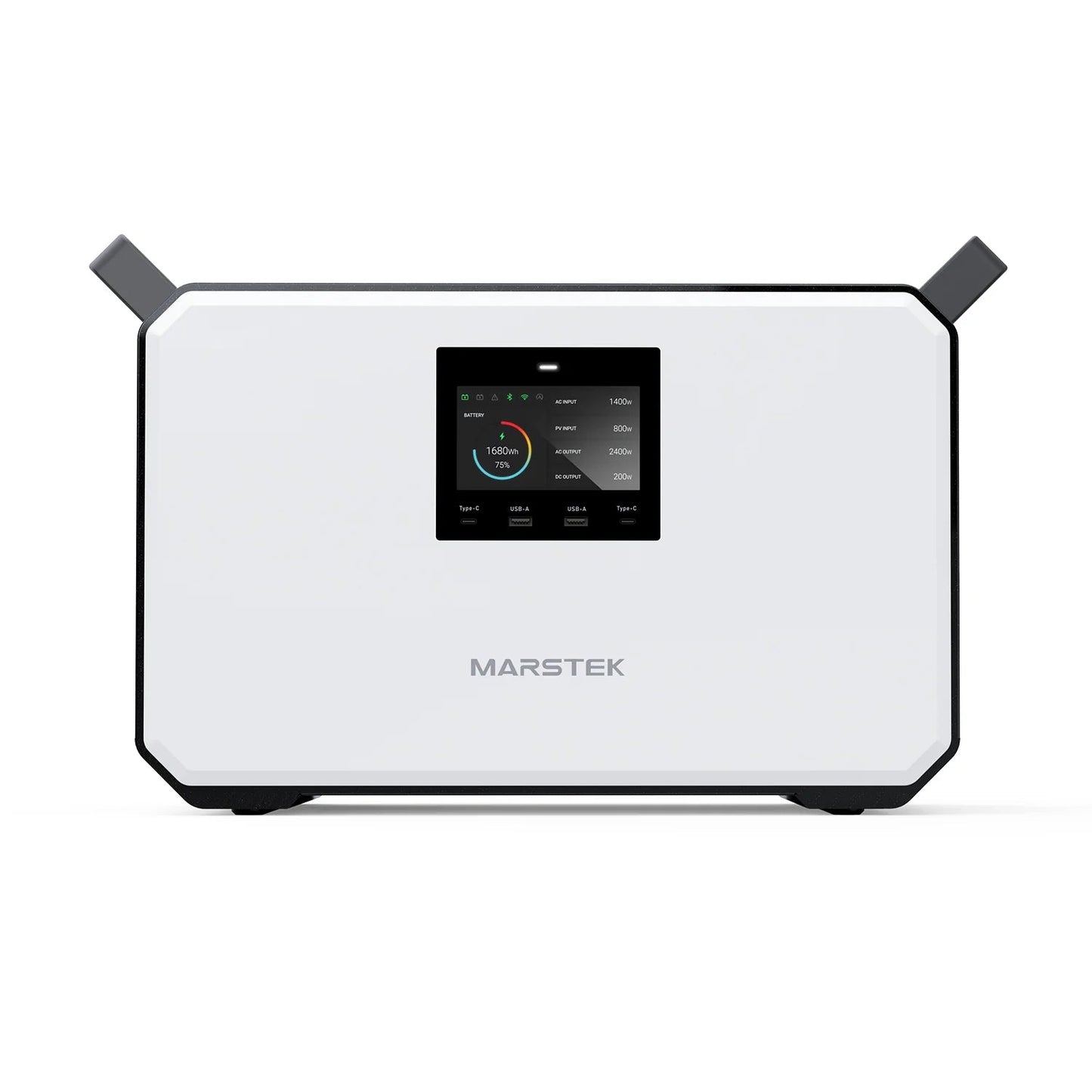MARSTEK MERCURY M2200 Tragbare Powerstation, 2240Wh LiFePO4 - 0% MWST (ANGEBOT GEMÄSS§12 ABS.3 USTG)