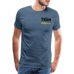 Männer Premium T-Shirt - Blaugrau