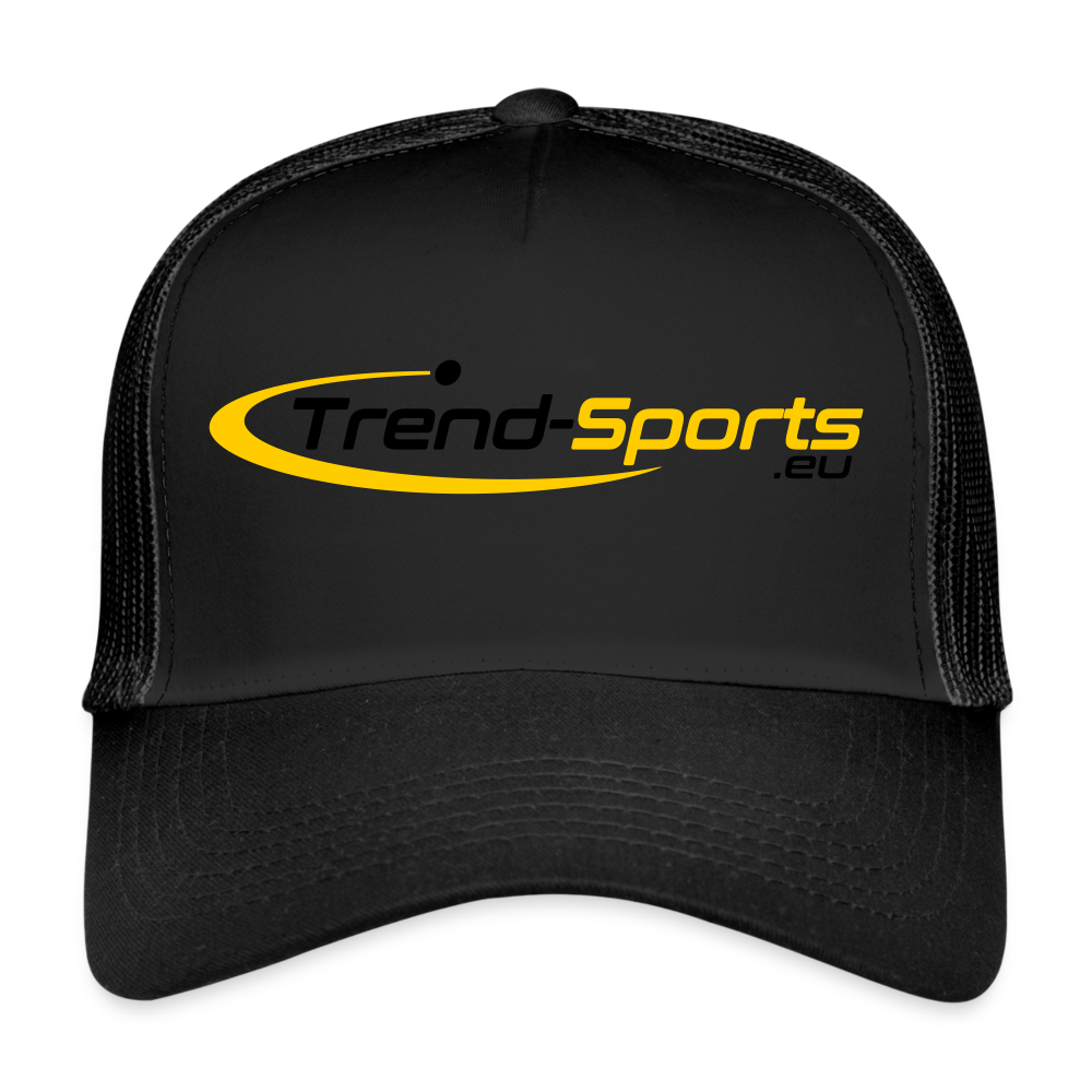 Trucker Cap - Schwarz/Schwarz