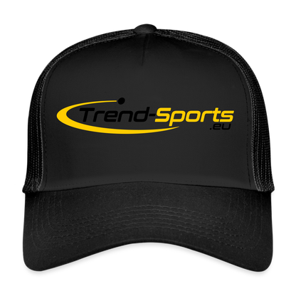 Trucker Cap - Schwarz/Schwarz