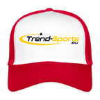 Trucker Cap - Weiß/Rot
