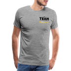 Männer Premium T-Shirt - Grau meliert