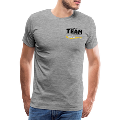 Männer Premium T-Shirt - Grau meliert