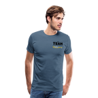 Männer Premium T-Shirt - Blaugrau
