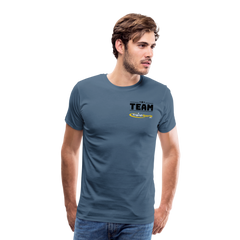 Männer Premium T-Shirt - Blaugrau