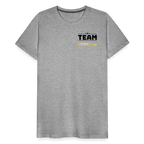 Männer Premium T-Shirt - Grau meliert