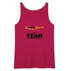 Frauen Premium Tank Top - dunkles Pink