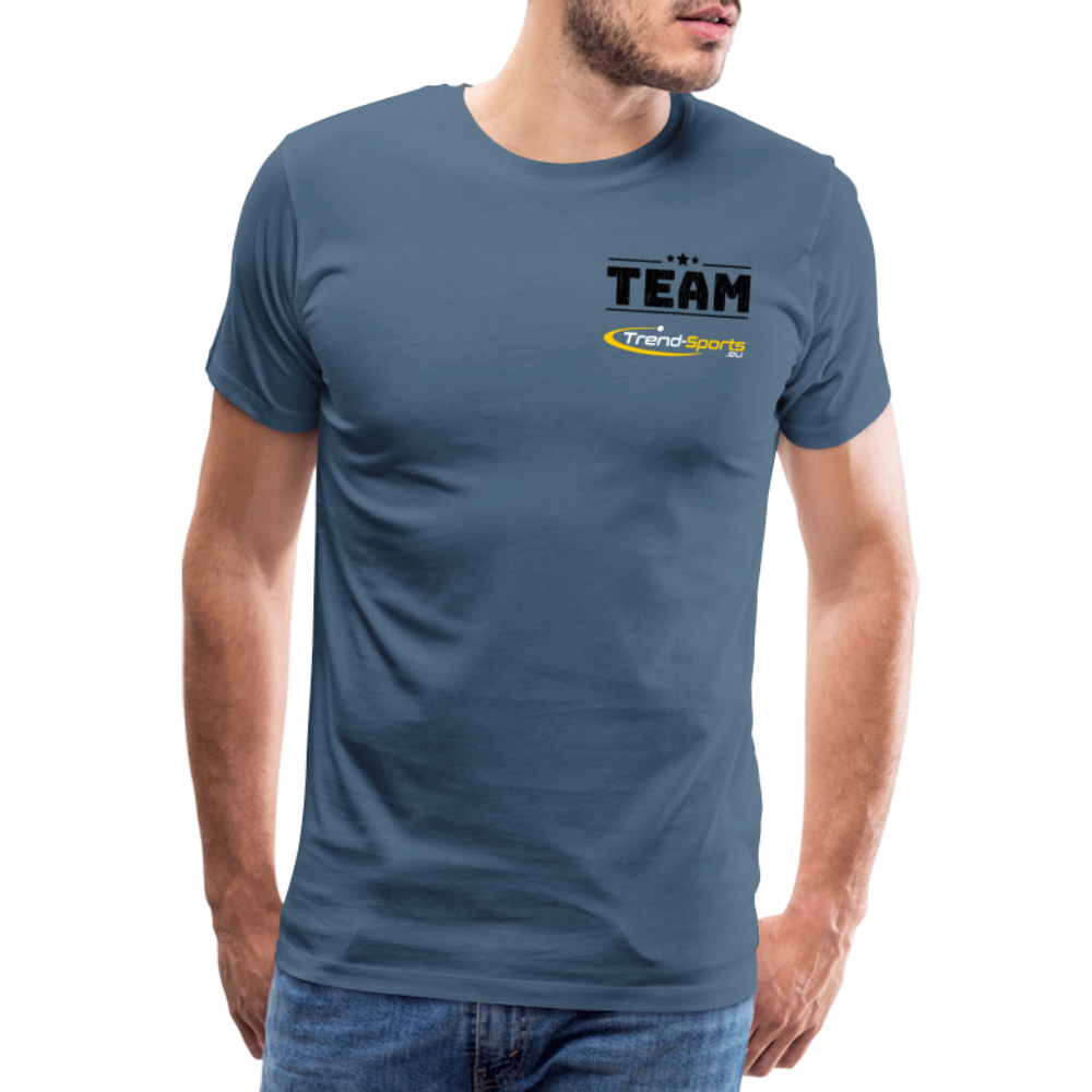 Männer Premium T-Shirt - Blaugrau