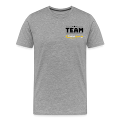 Männer Premium T-Shirt - Grau meliert