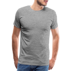 Männer Premium T-Shirt - Grau meliert