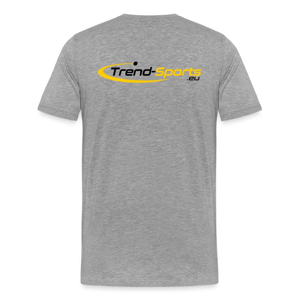 Männer Premium T-Shirt - Grau meliert