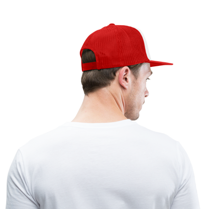 Trucker Cap - Weiß/Rot