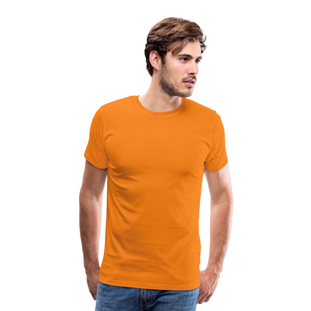 Männer Premium T-Shirt - Orange