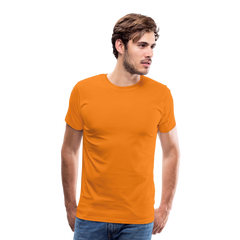Männer Premium T-Shirt - Orange