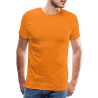 Männer Premium T-Shirt - Orange