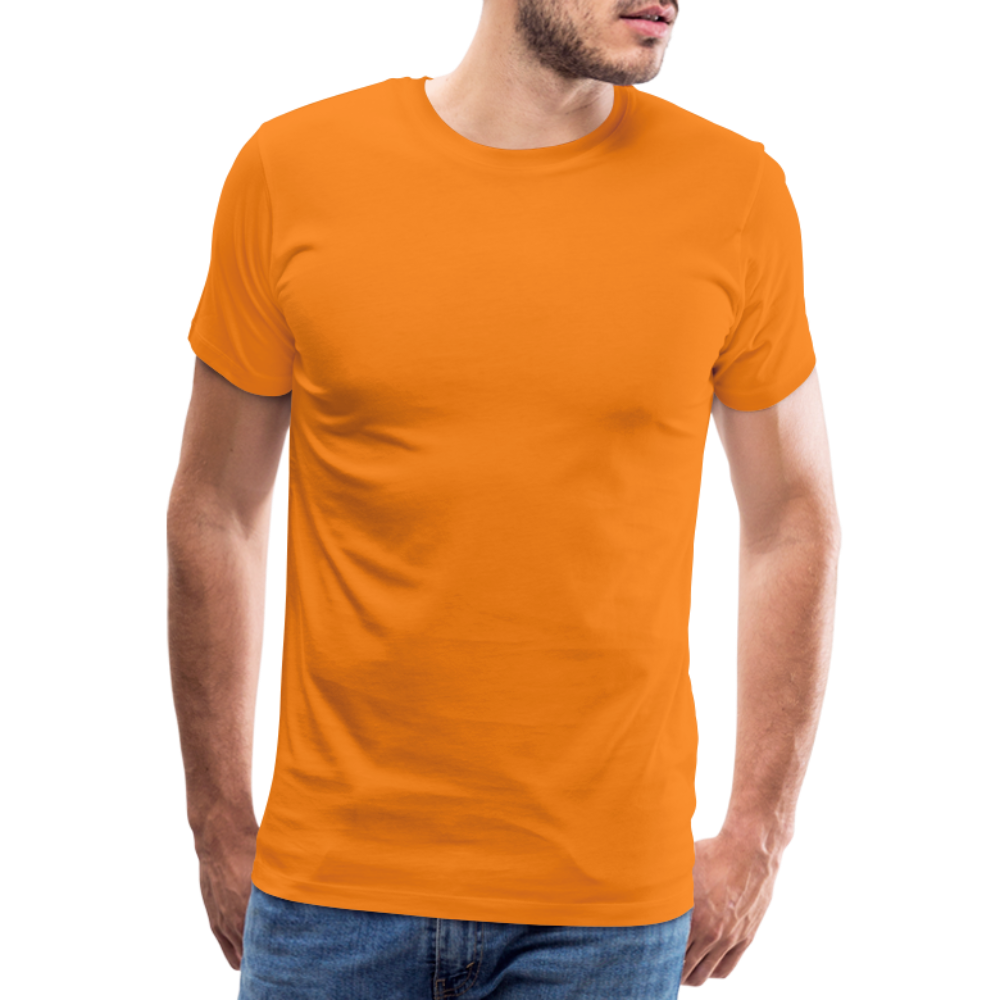 Männer Premium T-Shirt - Orange