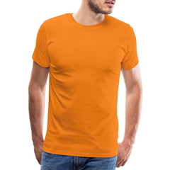 Männer Premium T-Shirt - Orange