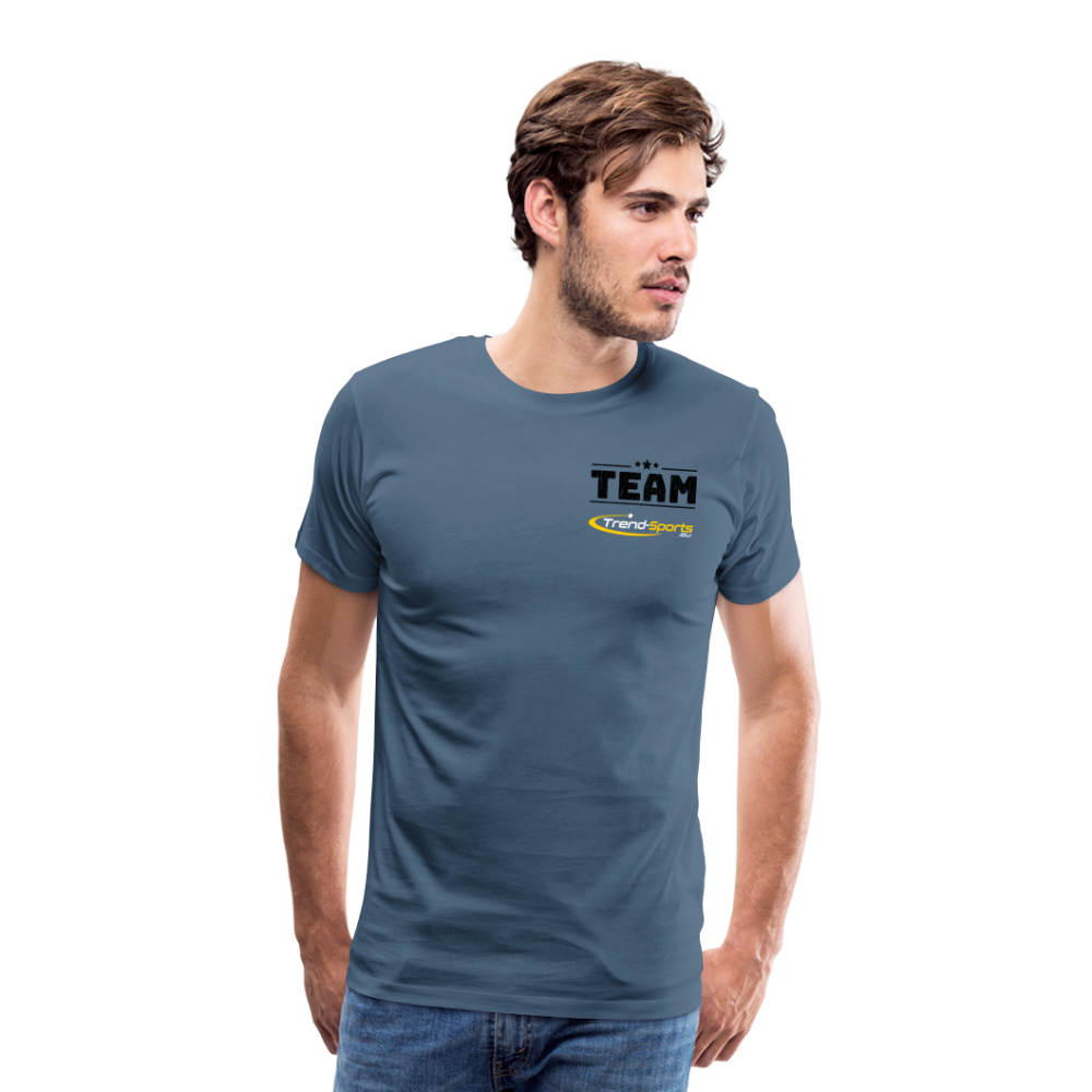 Männer Premium T-Shirt - Blaugrau