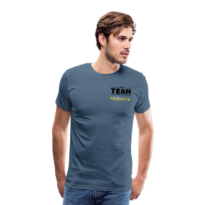 Männer Premium T-Shirt - Blaugrau