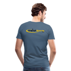 Männer Premium T-Shirt - Blaugrau
