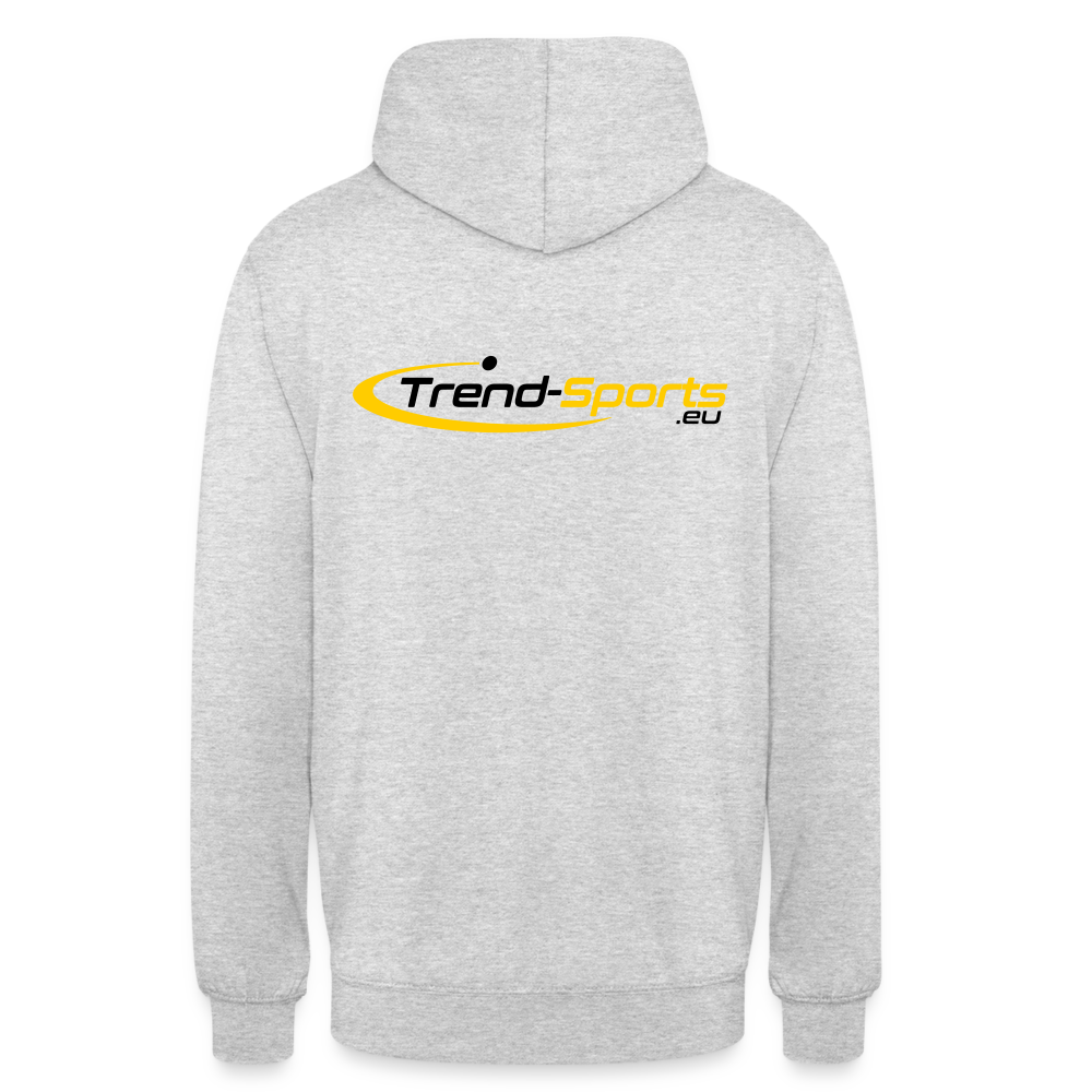 Unisex Hoodie - Hellgrau meliert