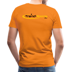 Männer Premium T-Shirt - Orange