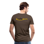 Männer Premium T-Shirt - Edelbraun
