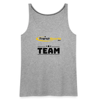 Frauen Premium Tank Top - Grau meliert