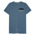 Männer Premium T-Shirt - Blaugrau
