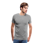Männer Premium T-Shirt - Grau meliert