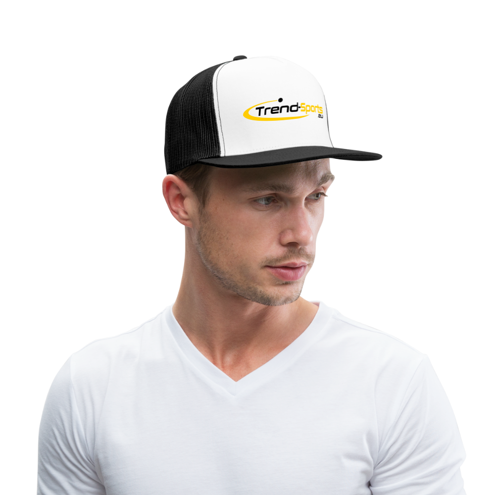 Trucker Cap - Weiß/Schwarz