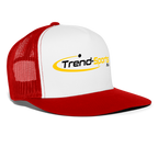 Trucker Cap - Weiß/Rot