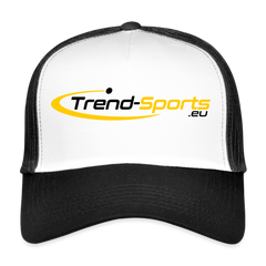 Trucker Cap - Weiß/Schwarz