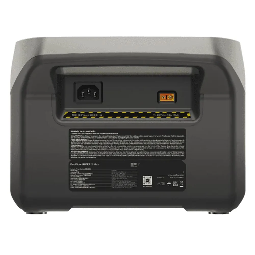 EcoFlow River 2 Max Powerstation 512Wh 500W AC USB Port