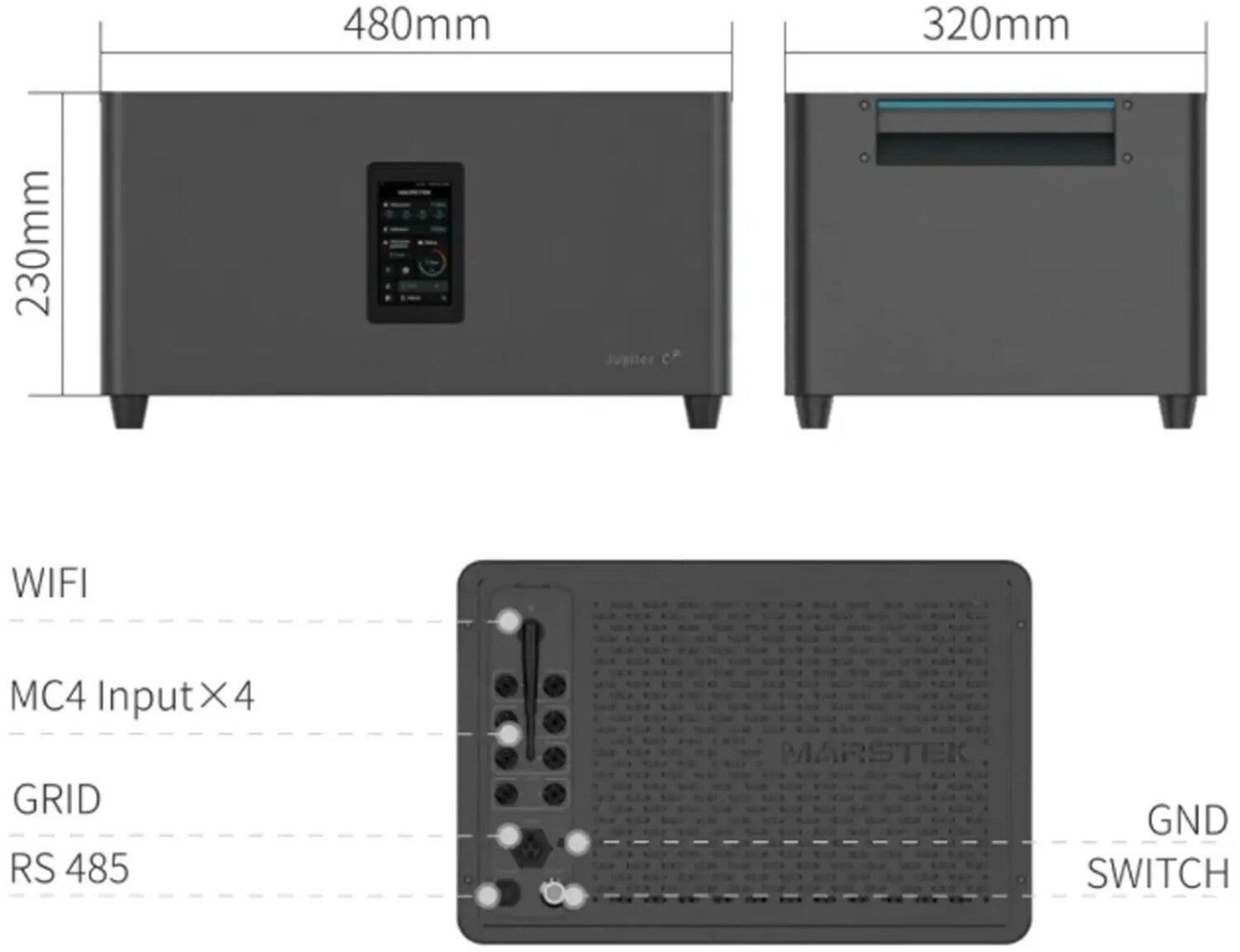 Marstek JUPITER-C Plus 2,56 kWh - 0% MWST (ANGEBOT GEMÄSS§12 ABS.3 USTG)