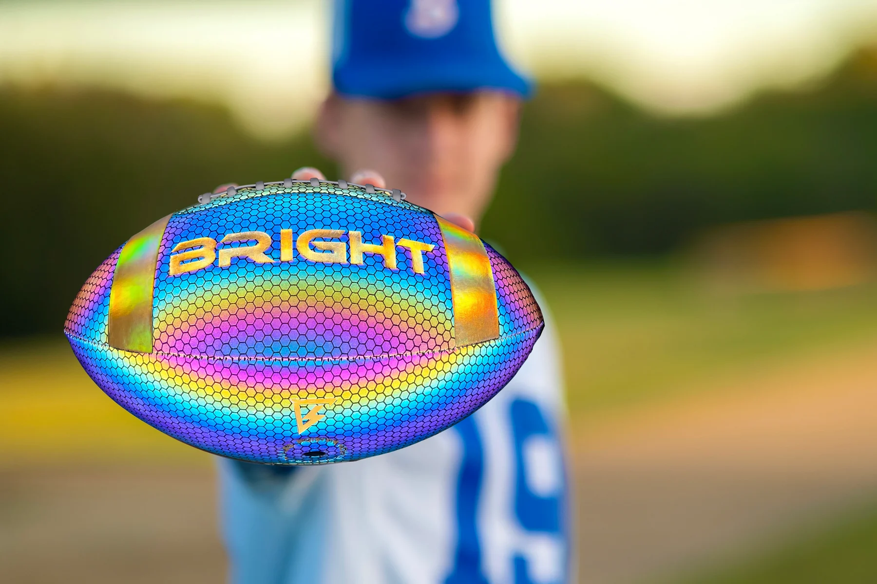 BRIGHT leuchtender American Football