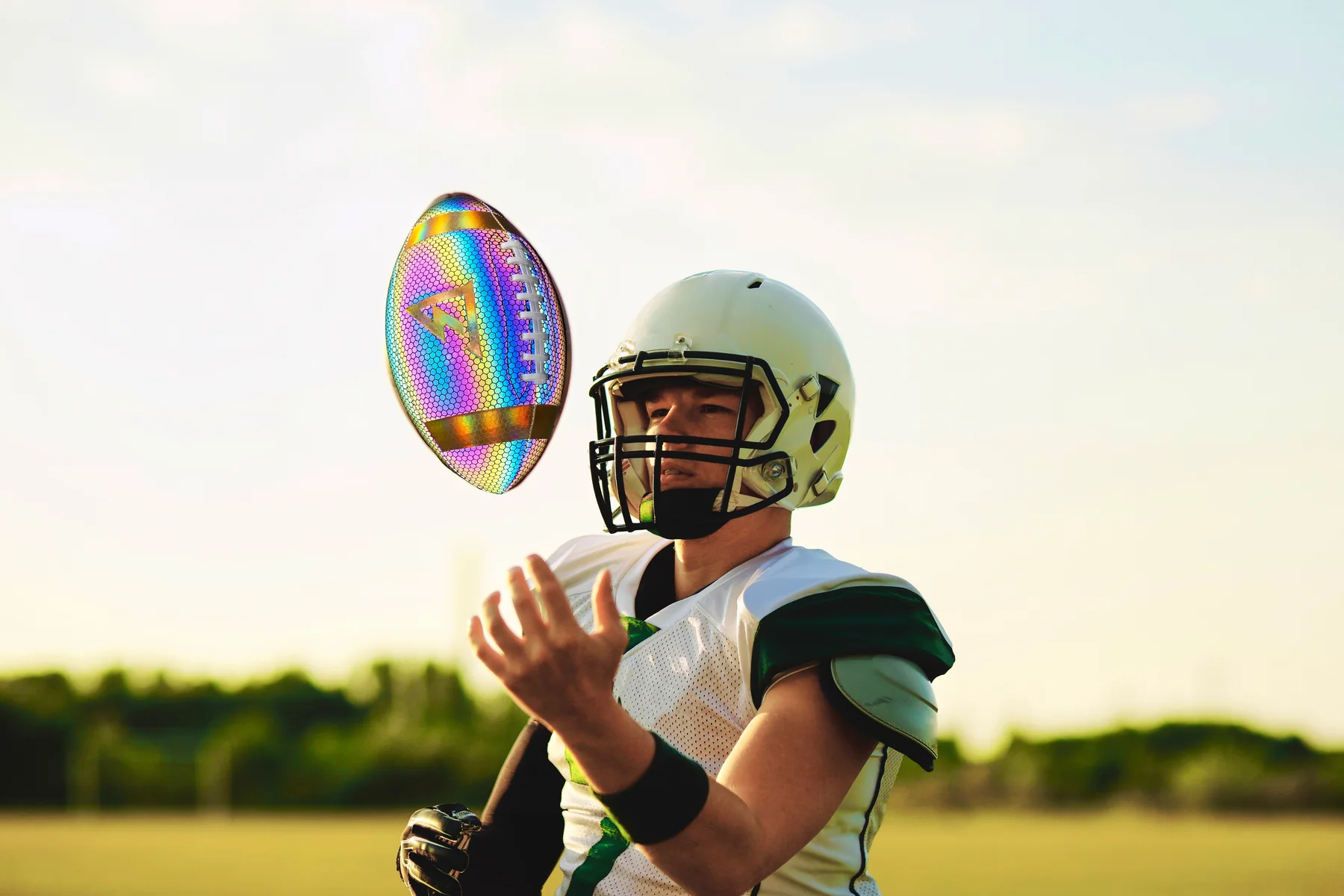 BRIGHT leuchtender American Football