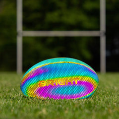 BRIGHT leuchtender Rugbyball