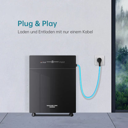Marstek VENUS-E 5.12 kWh AC-gekoppelter Stromspeicher Solarbatterie