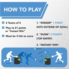 KanJam - Pickleball - Pack 'n Go (travel)