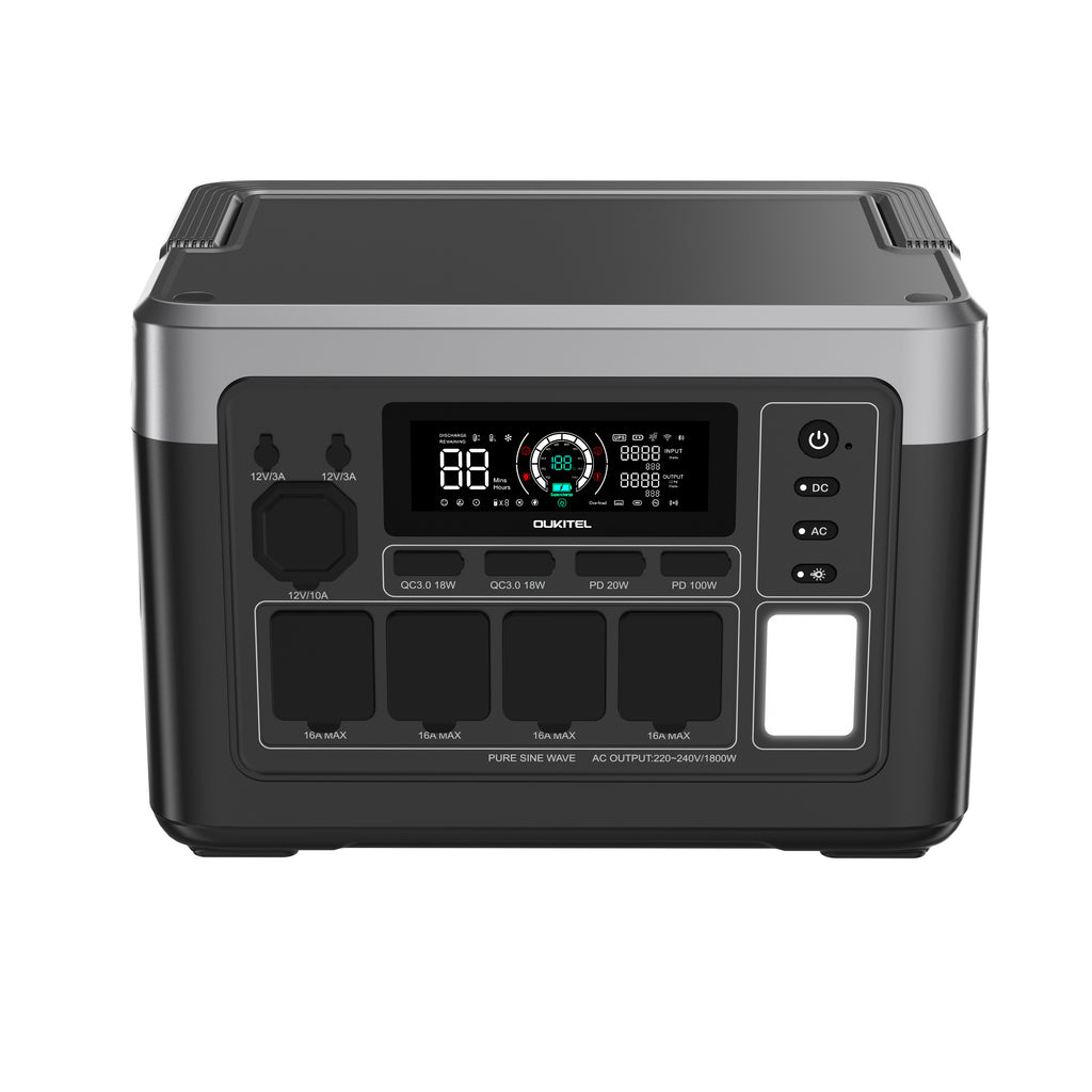 OUKITEL P1000E PLUSPortable Power Station – 1800 W | 1024 Wh LiFePO4