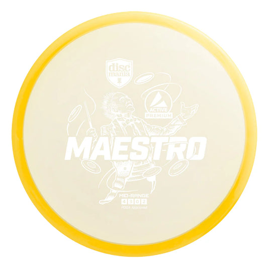 Discmania Active Premium Maestro Disc Gelb