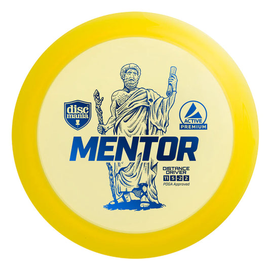 Discmania Active Premium Mentor Disc Gelb