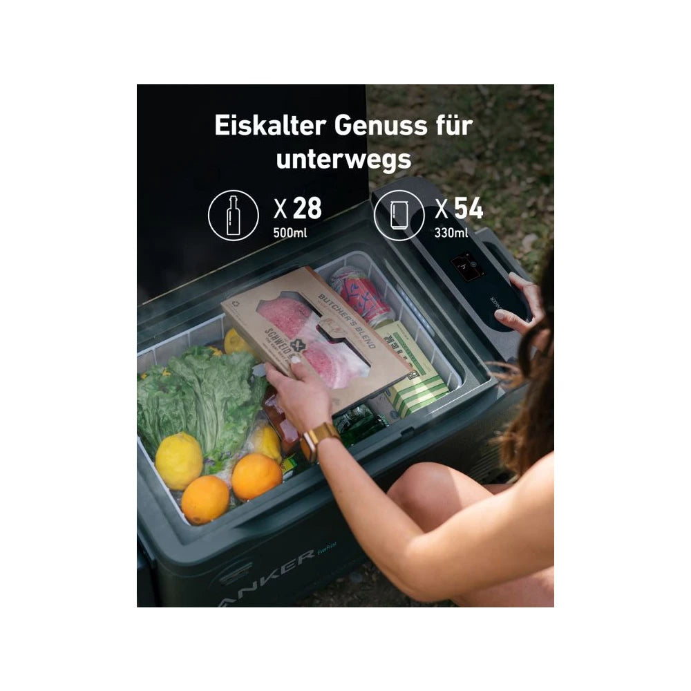 Anker EverFrost Powered Cooler Tragbarer Kühlbox 50L + Cooler Battery SET